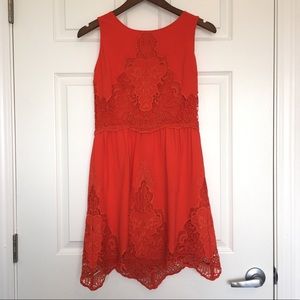 Gianni Bini Embroidered Dress WORN ONCE!